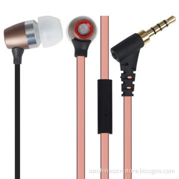 Stereo Metal Earphones for iPhone 4/4S, iPod, Samsung Galaxy S2/S3, MP3/4 Players with Deep Bass